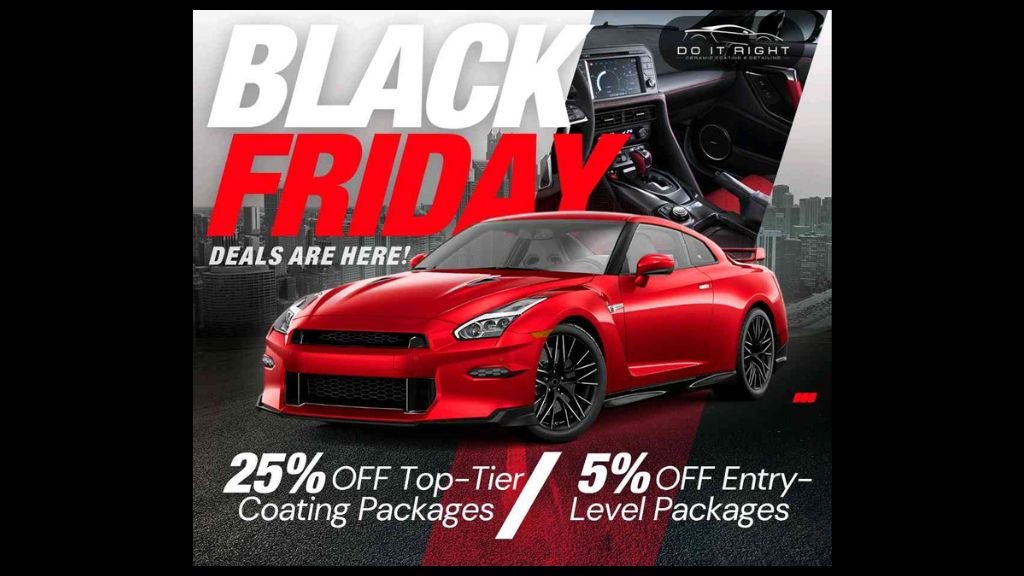 Black Friday 25% Off Ceramic Coating