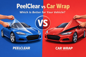 Peel Clear VS Car Wrap