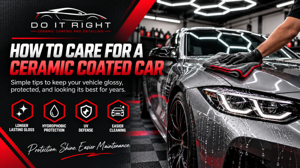Care for a Ceramic Coated Car