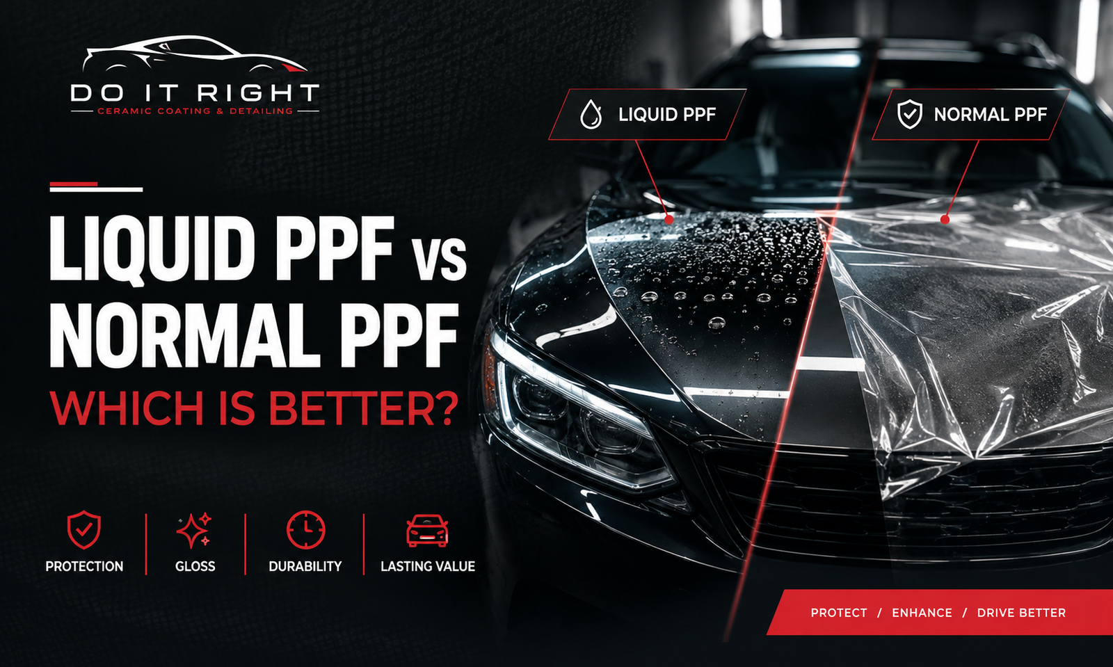 Liquid PPF vs Normal PPF: Which Is Better for Your Car?